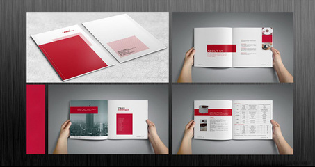 工业机械产品宣传册设计理念